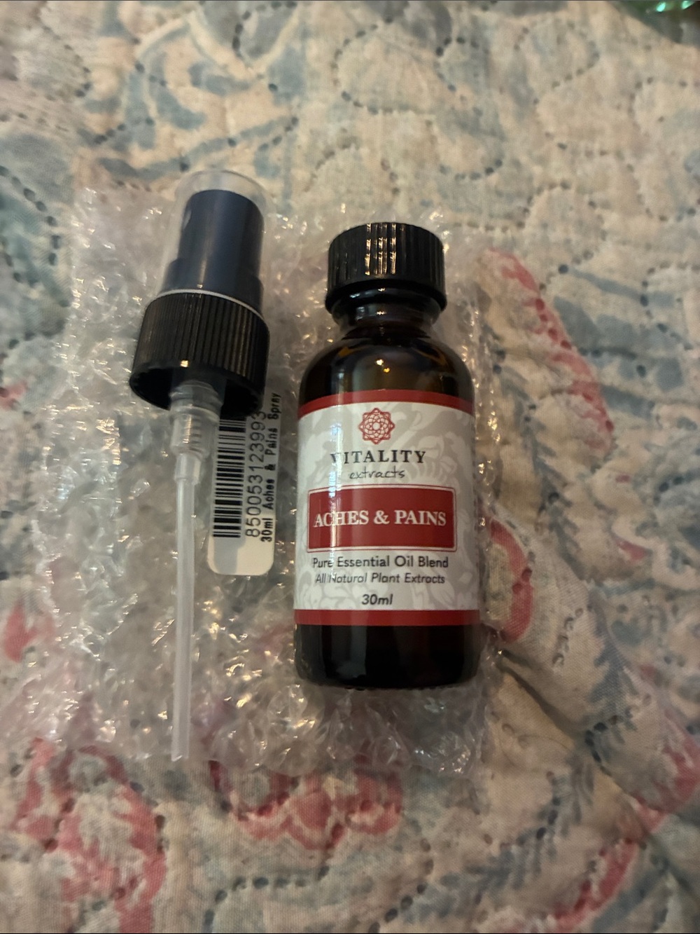 🆕 Aches & Pains Essential Oil Blend - Brown/Clear Bottle